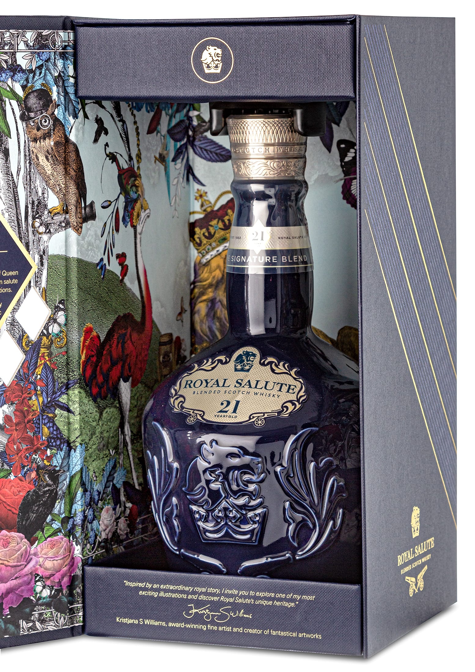 Chivas Royal Salute Blended Scotch Whisky 21 Year Old mit Geschenkverpackung