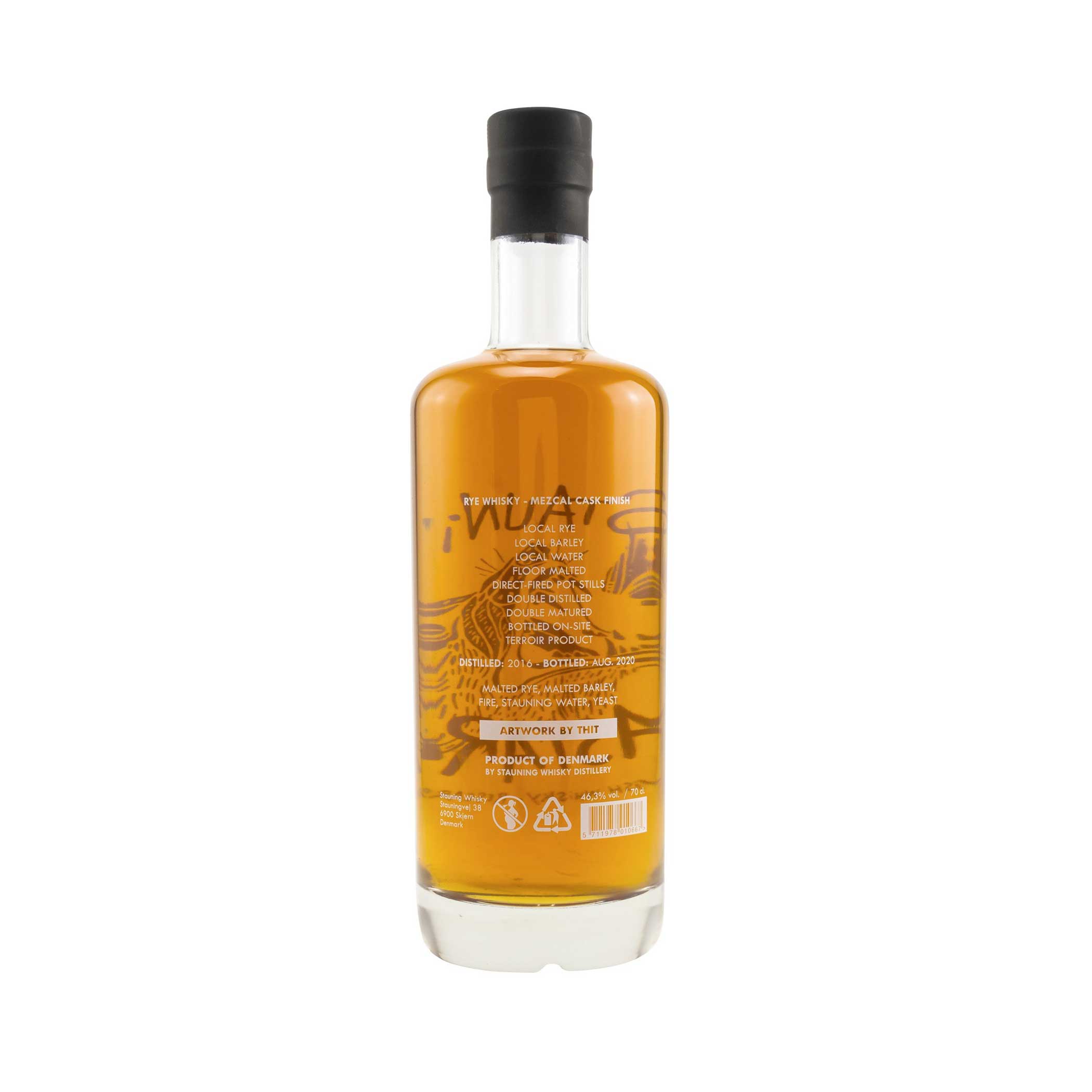 Stauning Bastard - Rye Whisky Mezcal Finish - 0,7l