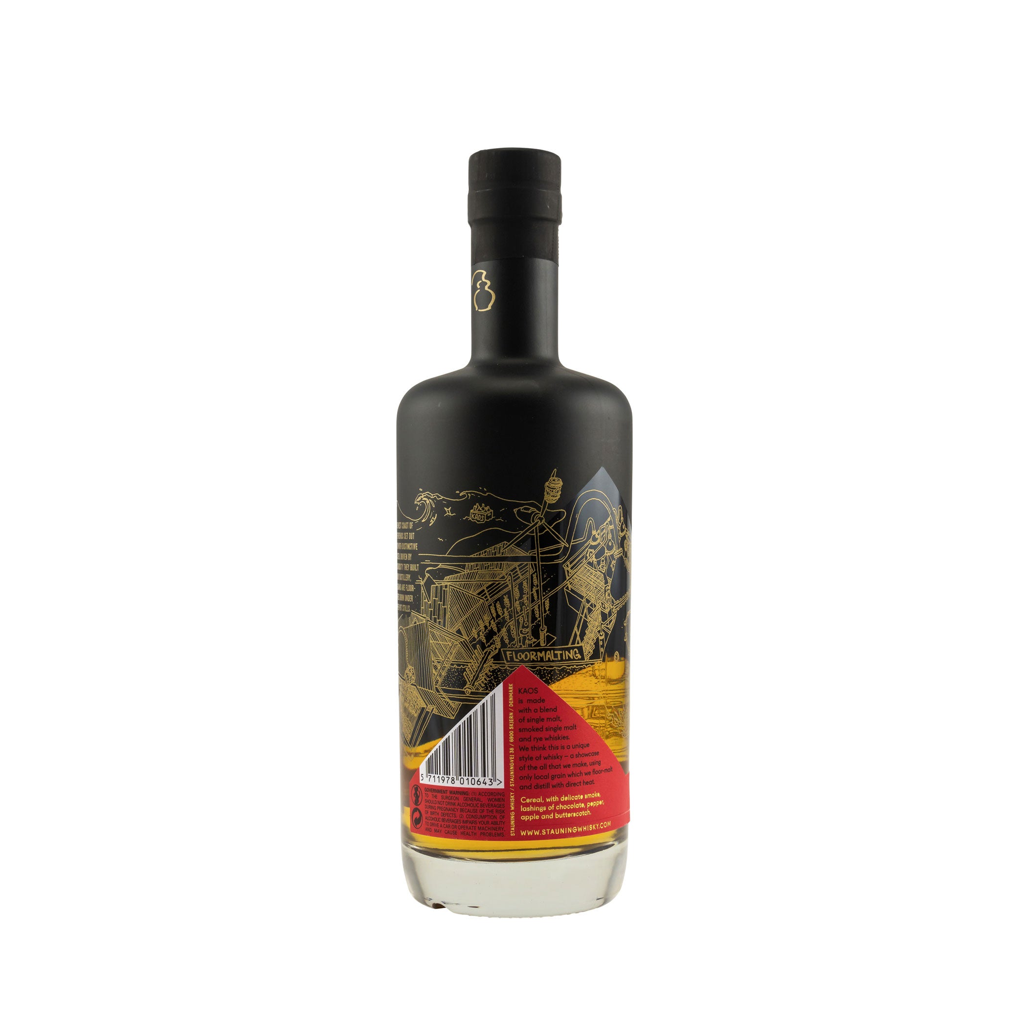 Stauning KAOS   Floor Malted Danish Whisky