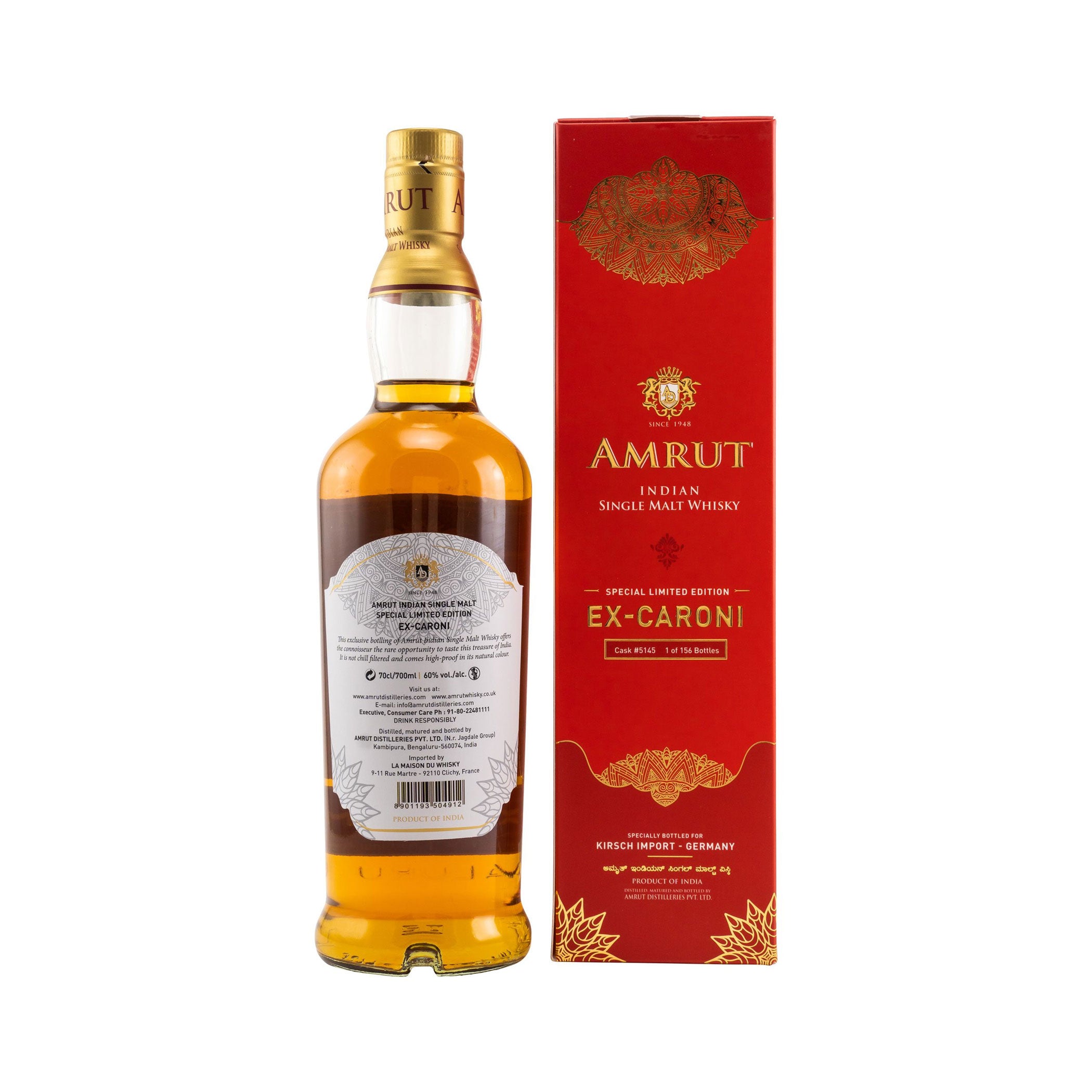 Amrut 2014/2020 - 6 y.o. - ex-Caroni Single Cask #5145