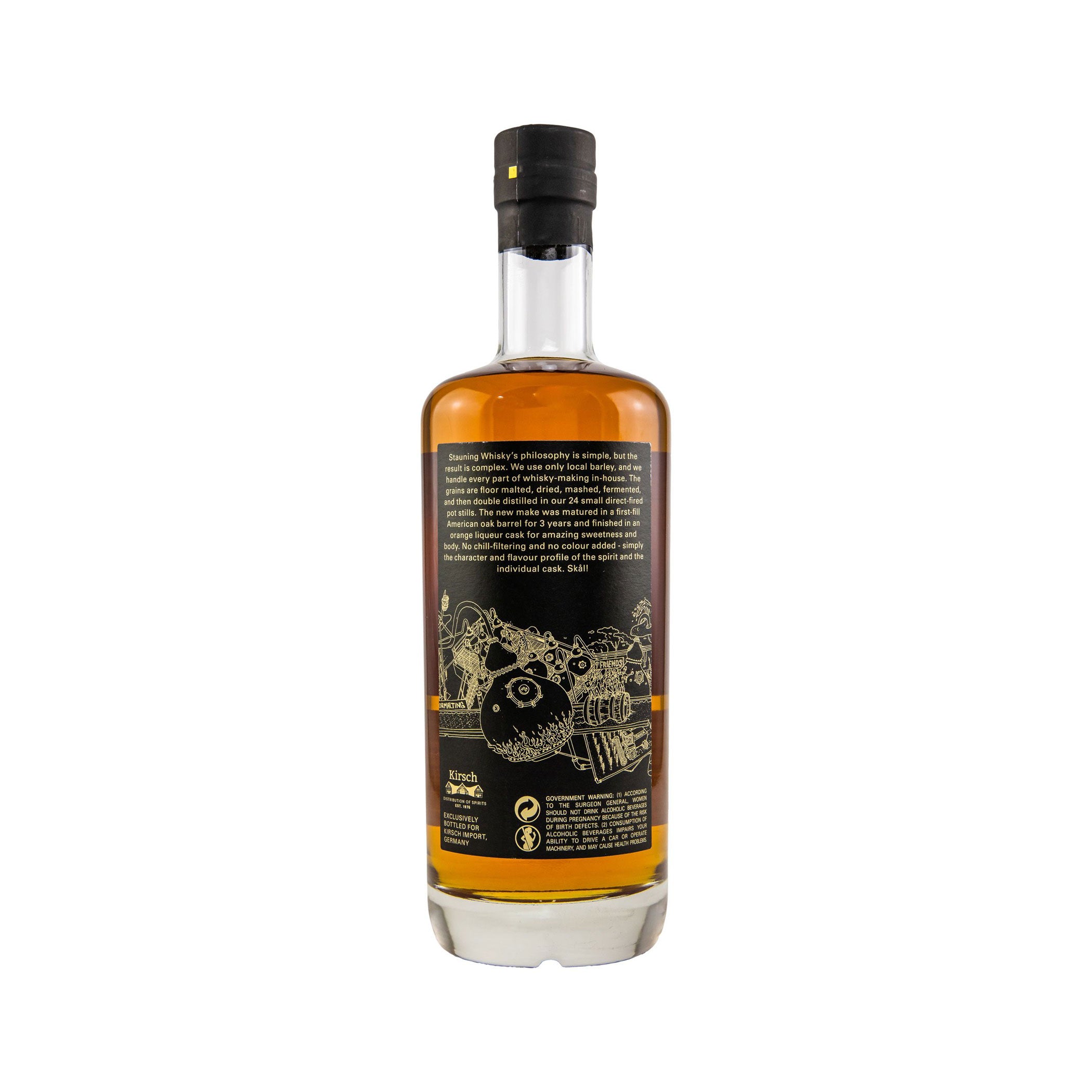 Stauning Danish Whisky - Heather 2018/2022 – Orange Liqueur Cask Finish -  Exclusively bottled for Kirsch Import