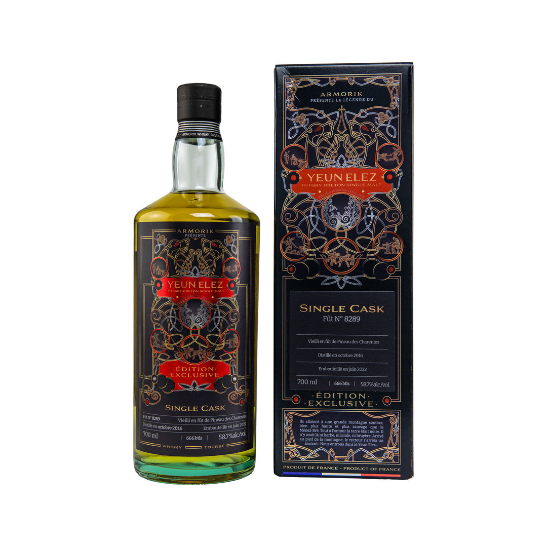Armorik 2016/2022 - 5 Jahre - Yeun Elez Peated Breton - Cask Strength - #8289