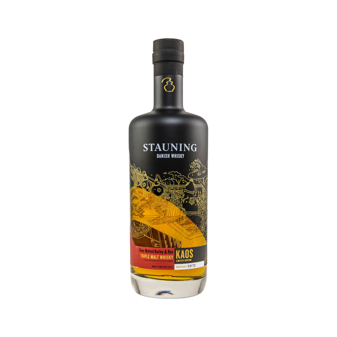 Stauning KAOS 2017/2022 aus dem Rumfass - 4 Jahre - Limited Edition - Danish Whisky