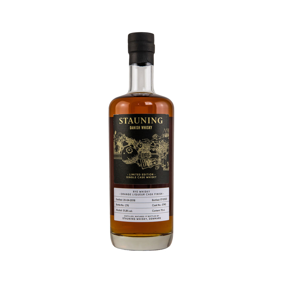 Stauning Rye 2018/2022 – Orange Liqueur Cask Finish - Stauning Danish Whisky