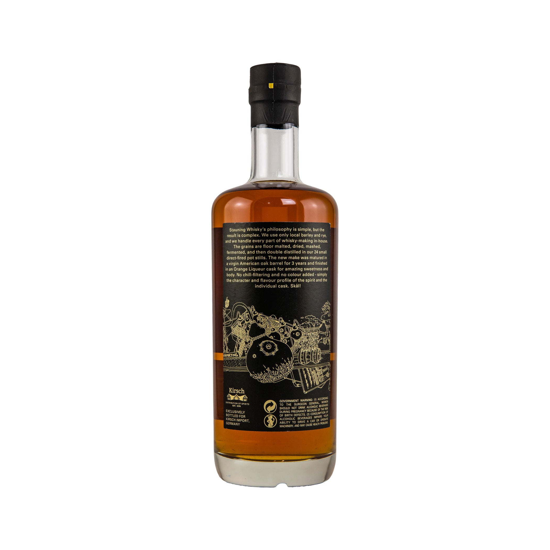 Stauning Rye 2018/2022 – Orange Liqueur Cask Finish - Stauning Danish Whisky