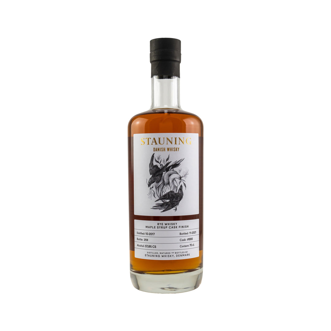 Stauning 2017/2021 - 4 Jahre - Rye Maple Syrup Finish - Single Cask #995