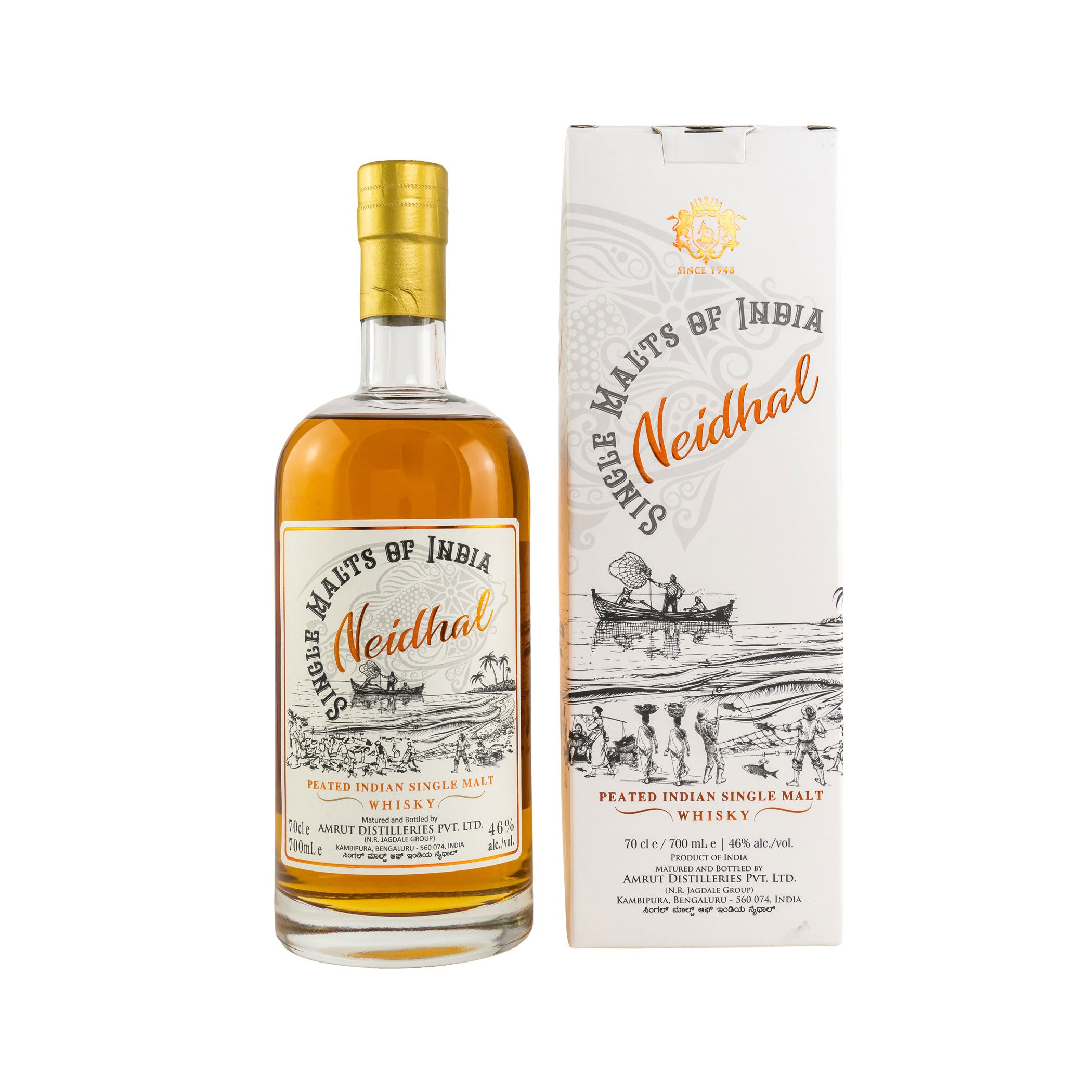 Amrut Neidhal  - Peated Single Malt Whisky