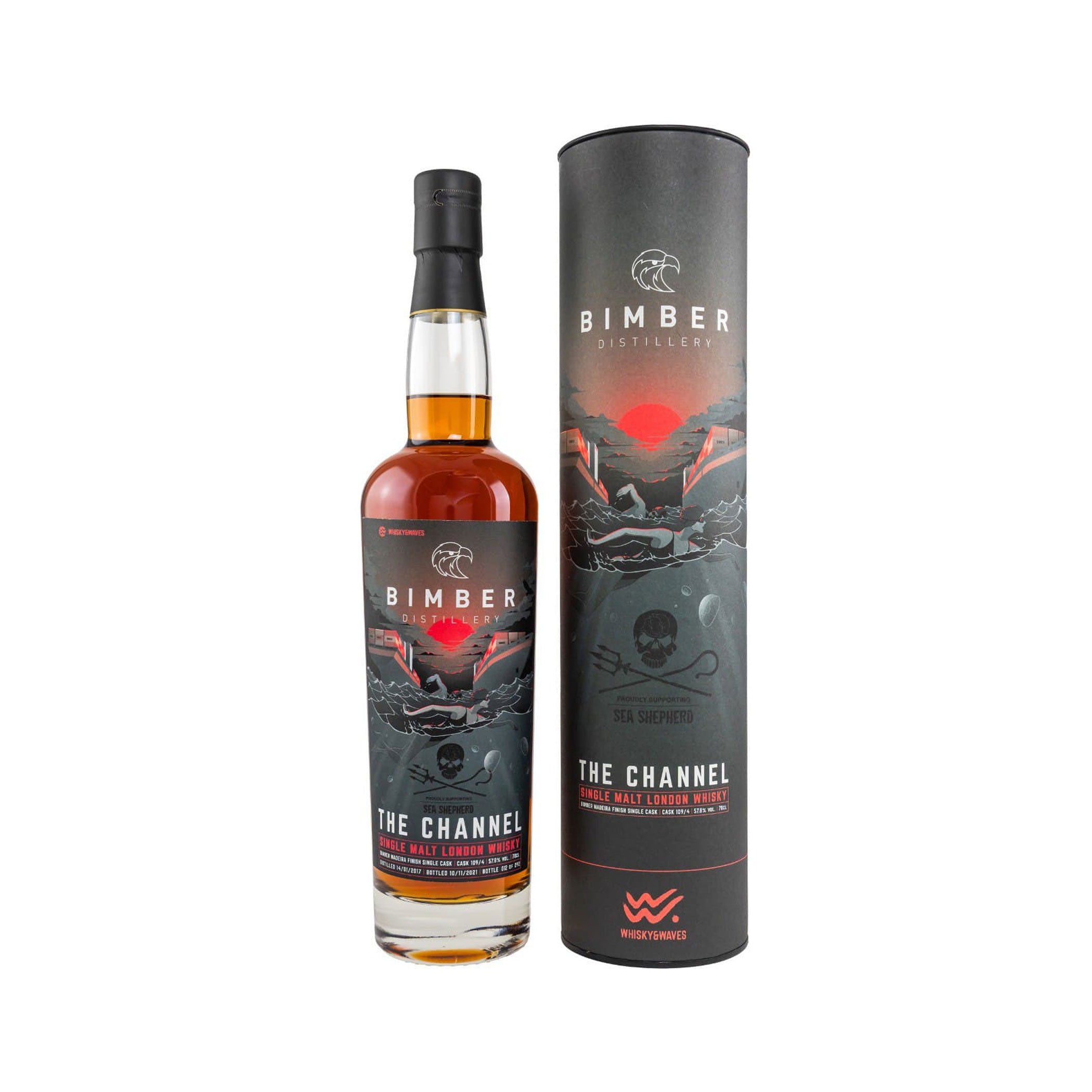 Bimber Single Malt London Whisky - Madeira Single Cask #109/4 - Sea Shepherd