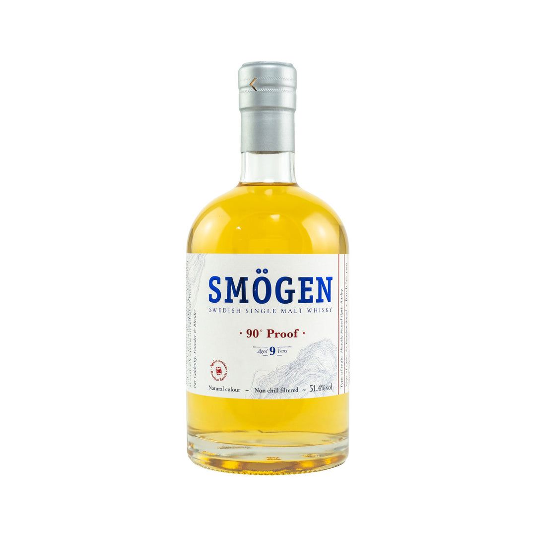 Smögen 9 Jahre – 90 Proof, Swedish Single Malt Whisky