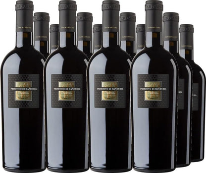 San Marzano Sessantanni Primitivo di Manduria 2019 12 Flaschen Rotwein 0,75L 14,5% vol