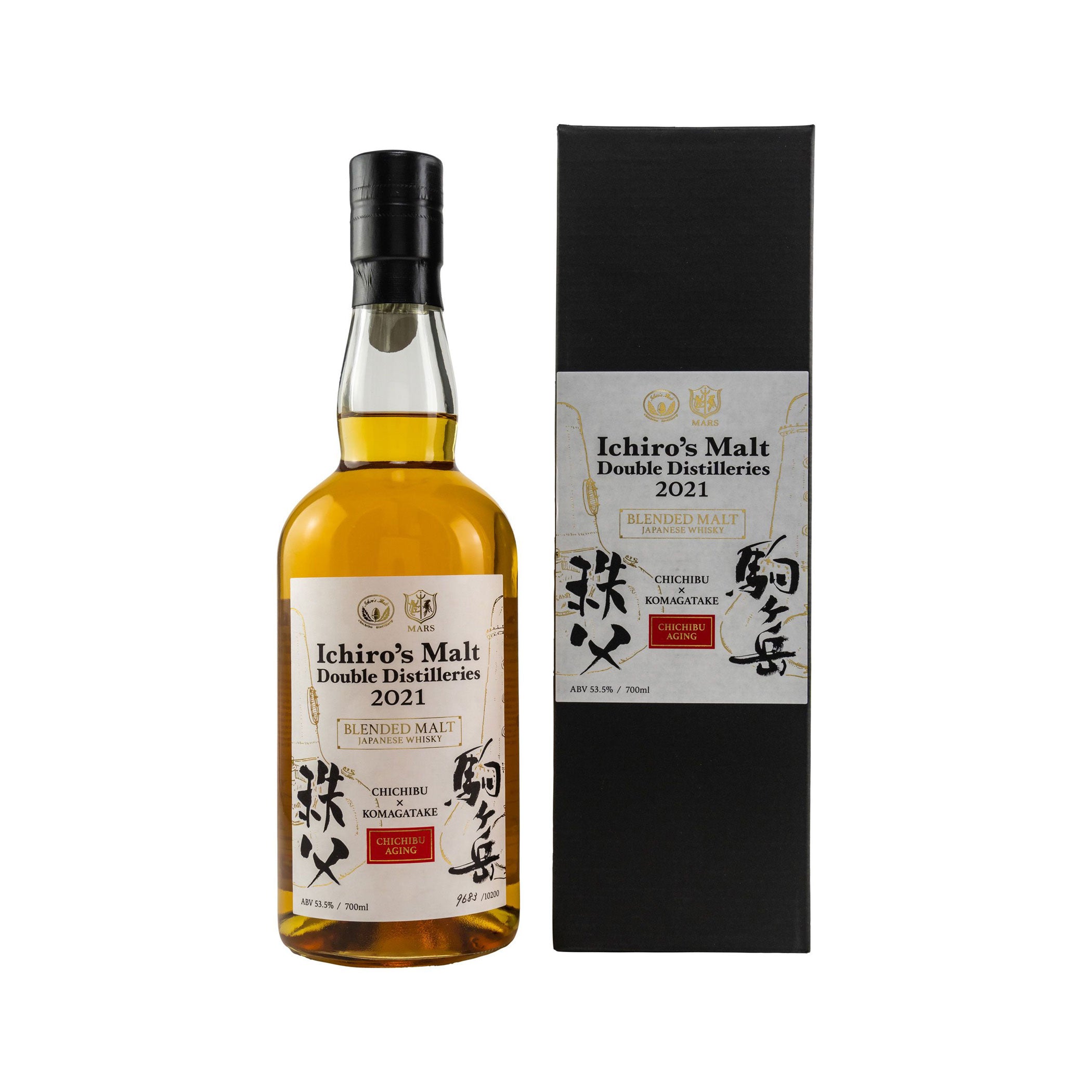 Ichiro’s Malt Double Distilleries 2021 - Chichibu x Komagatake - Blended Malt Japanese Whisky