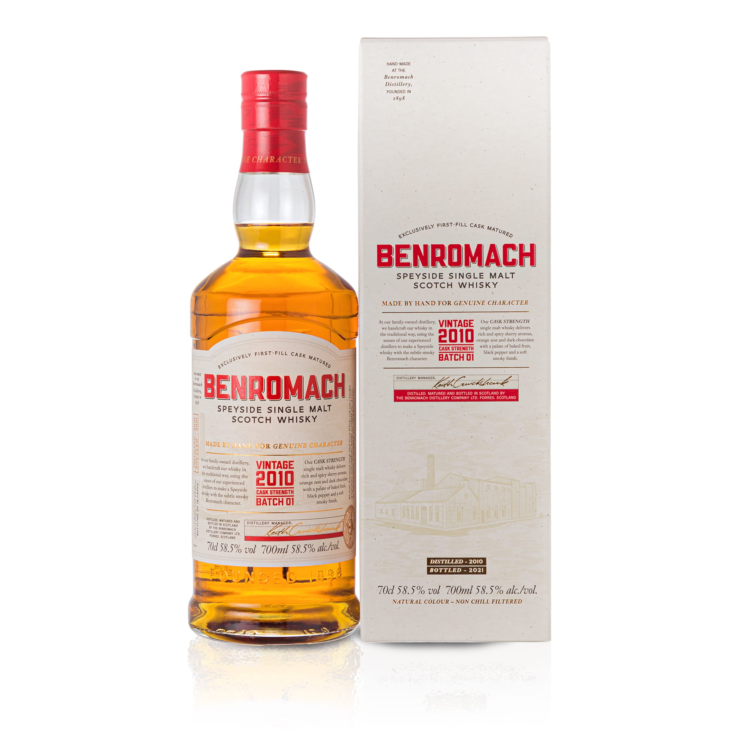 Benromach Cask Strength 2010