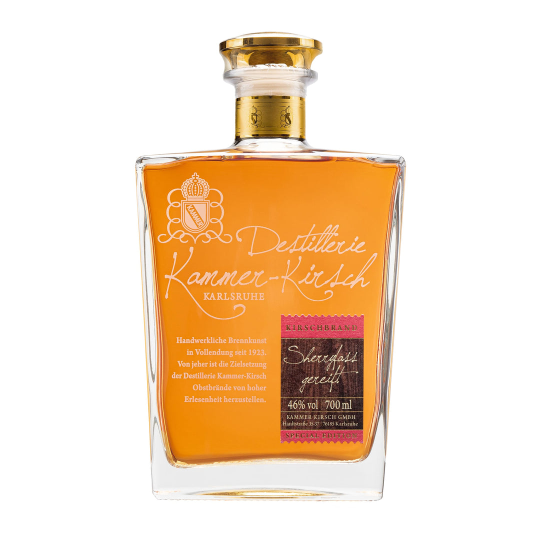 Cherry Brandy aged in Sherry Casks - Gourmet Fruit Brandy - Kammer-Kirsch Distillery