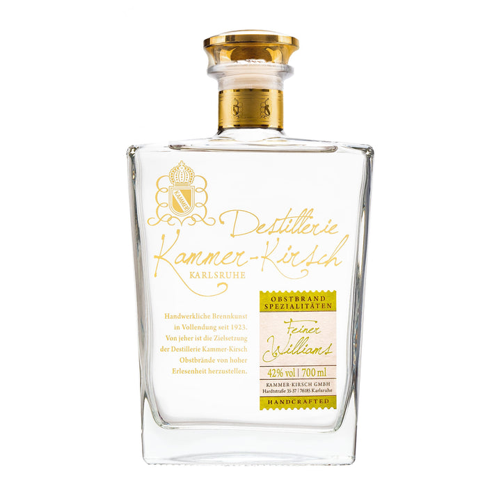 Fine Williams Pear Brandy - Distillery Kammer-Kirsch