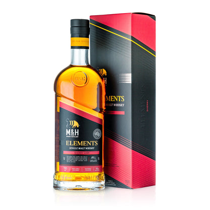 M&H Elements Sherry Cask Single Malt Whisky in Gift Box