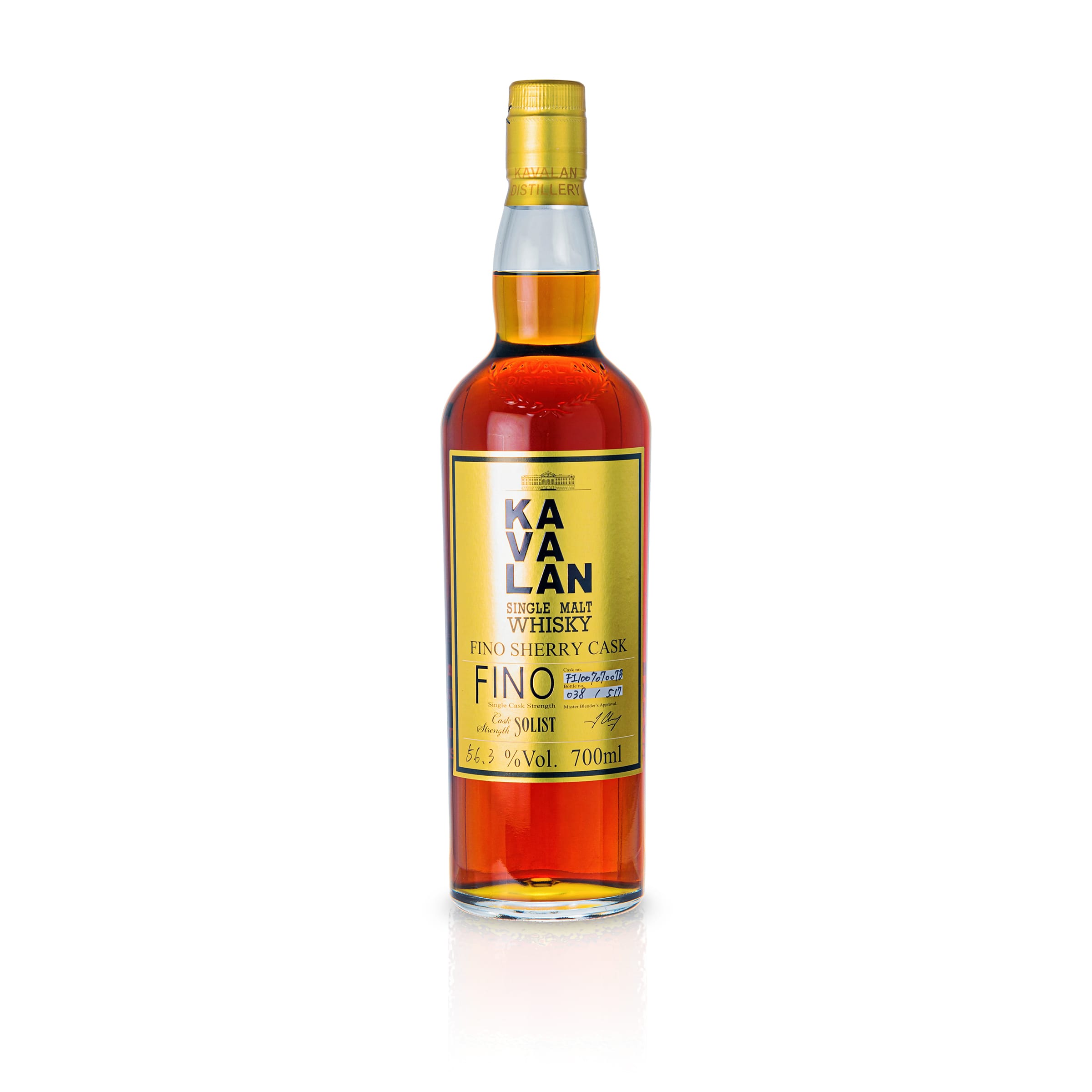 Kavalan Solist Fino Sherry Cask 56,3% vol. Cask Strength