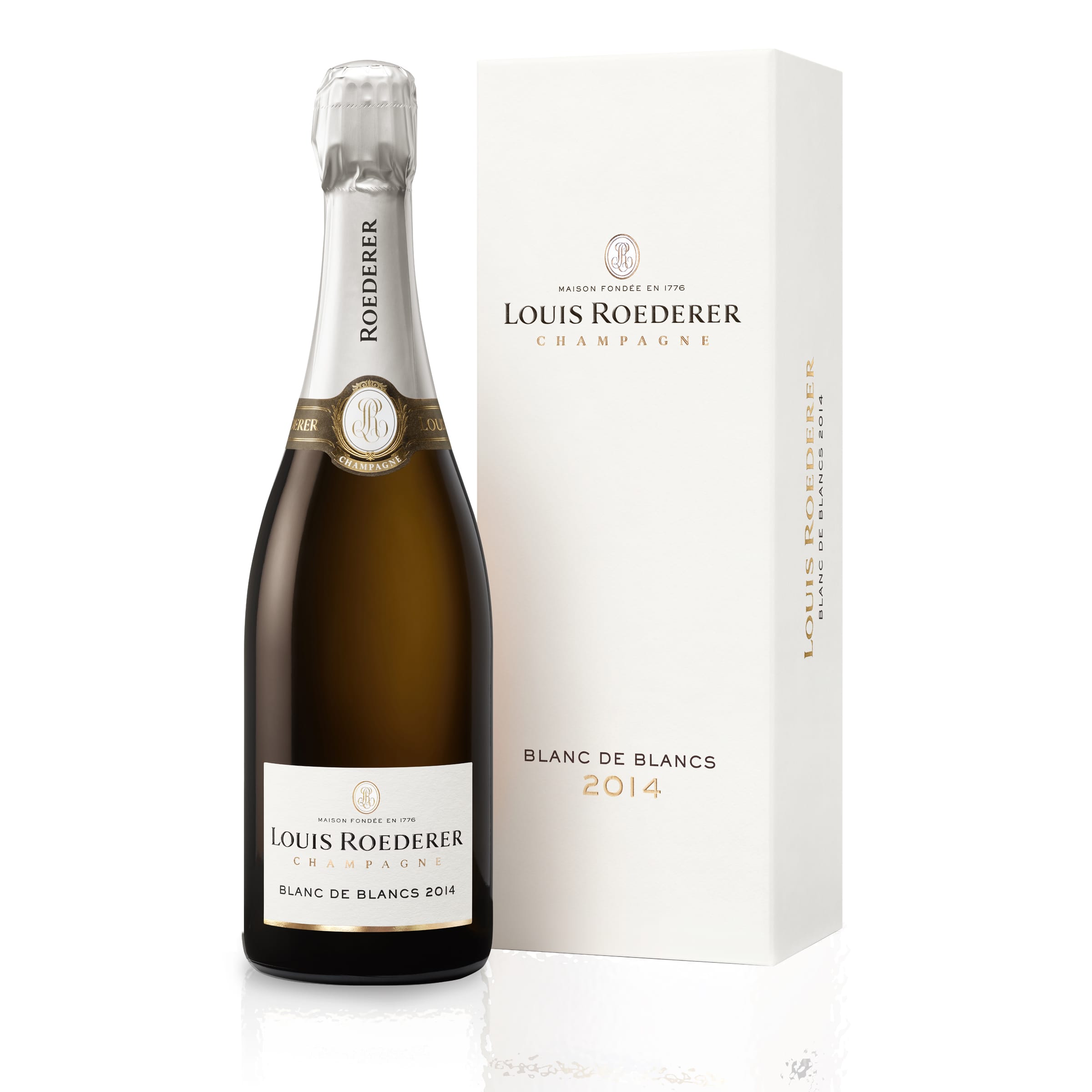 Roederer Blanc de Blancs Brut 2014 Champagner in DELUXE-Geschenkverpackung