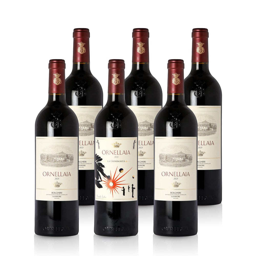 2021 Ornellaia Vendemmia d'Artista Special Edition Bolgheri Superiore – Italien