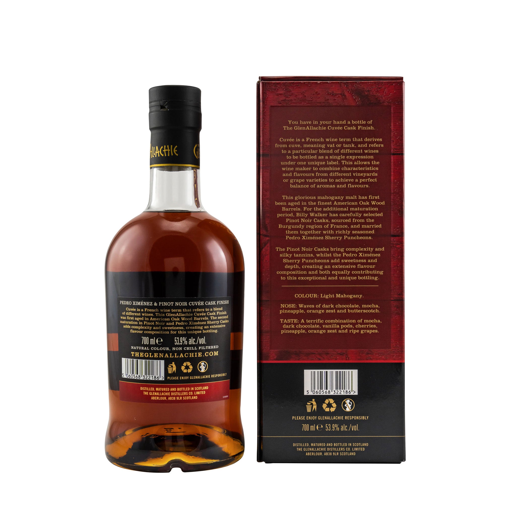 GlenAllachie 2008/2020 PX & Pinot Noir Cuvee