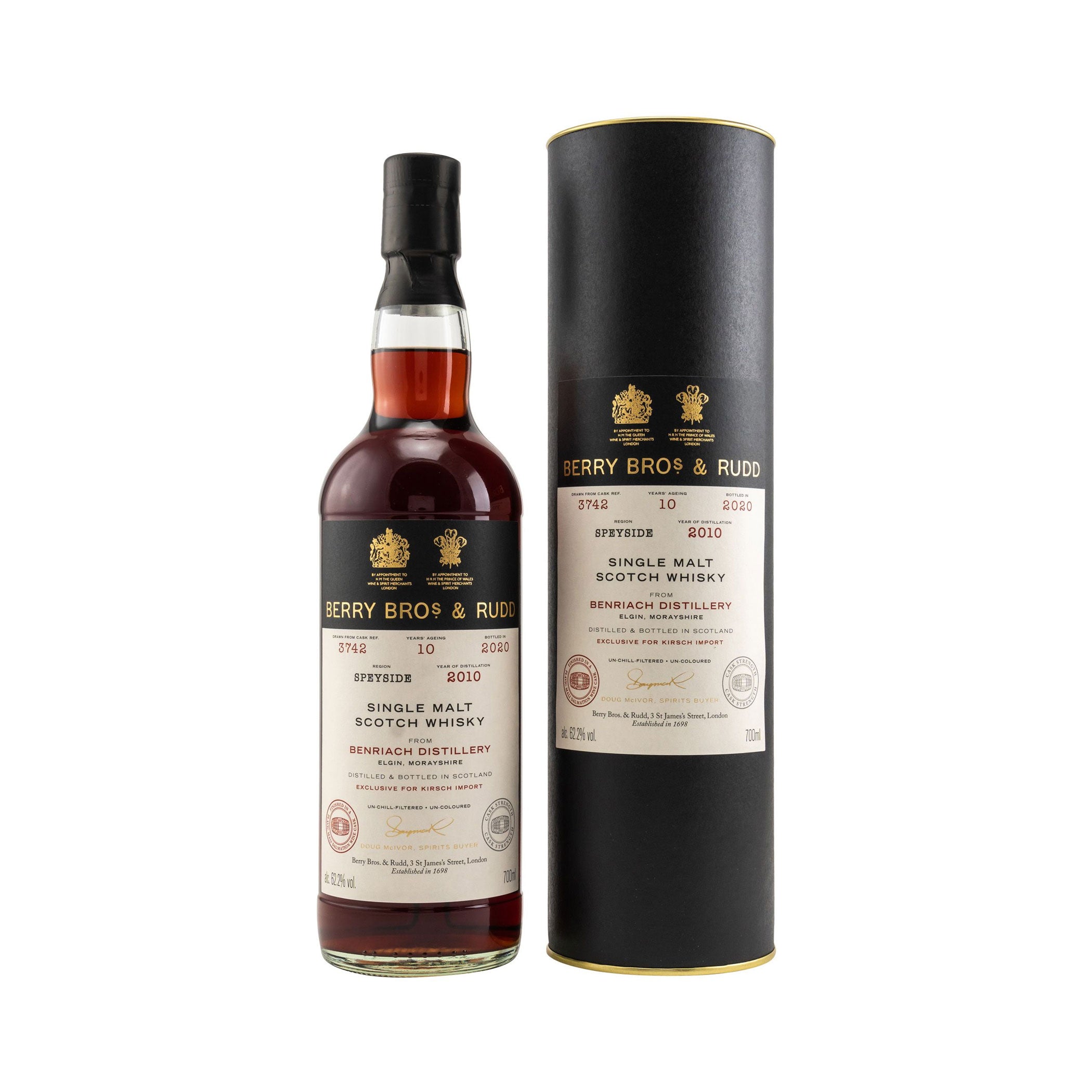 Benriach 2010/2020 - 10 y.o. -#3742 Z19/08123