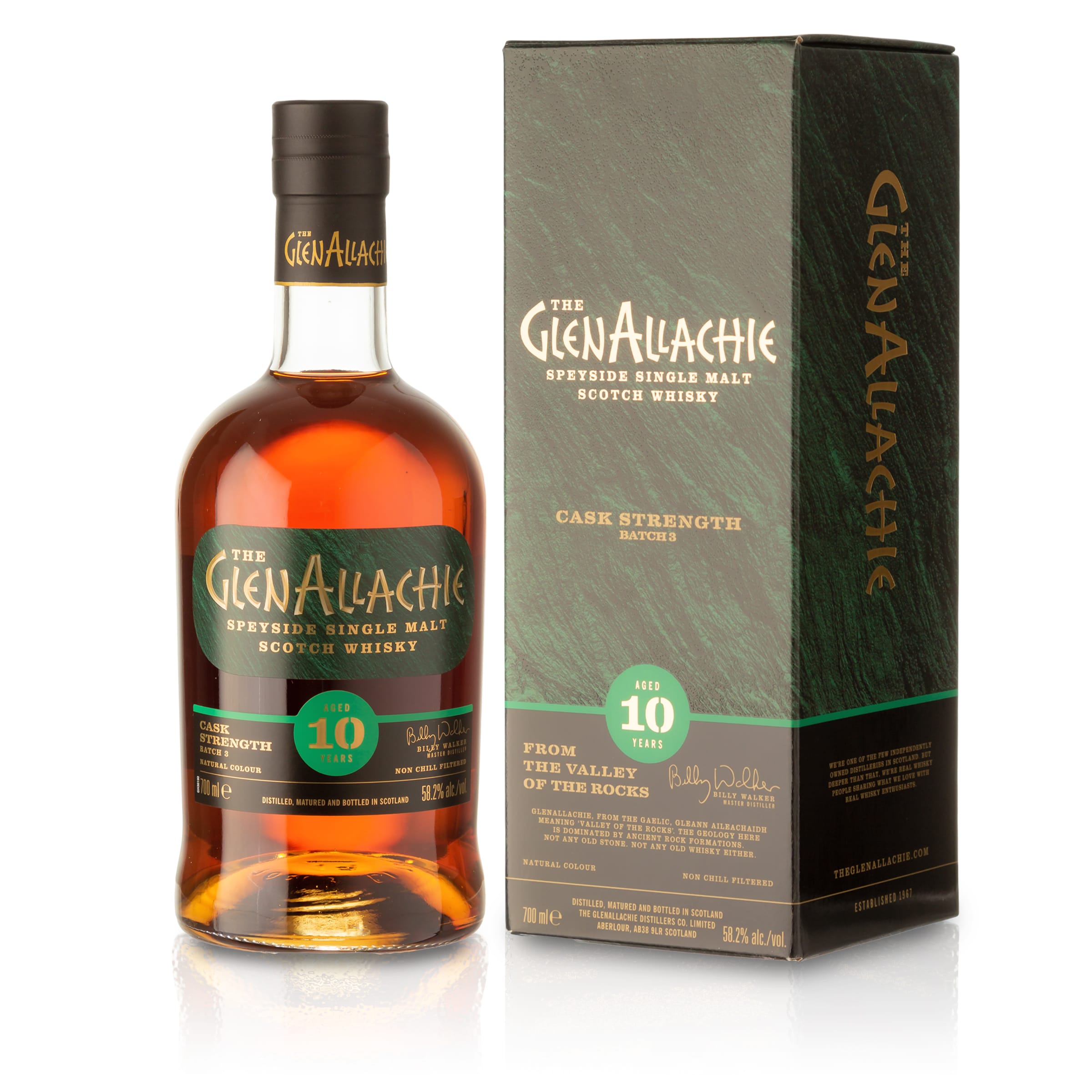 GlenAllachie 10 Jahre - Batch 3 - Cask Strength - GlenAllachie