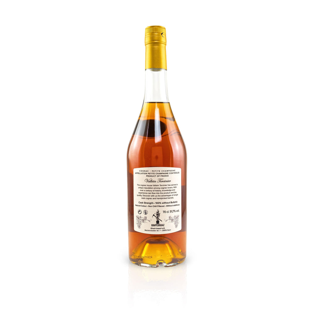 Cognac Petite Champagne Vallein Tercinier Lot 75 GrapeDiggaz by Wu DRAM Clan & Kirsch Import