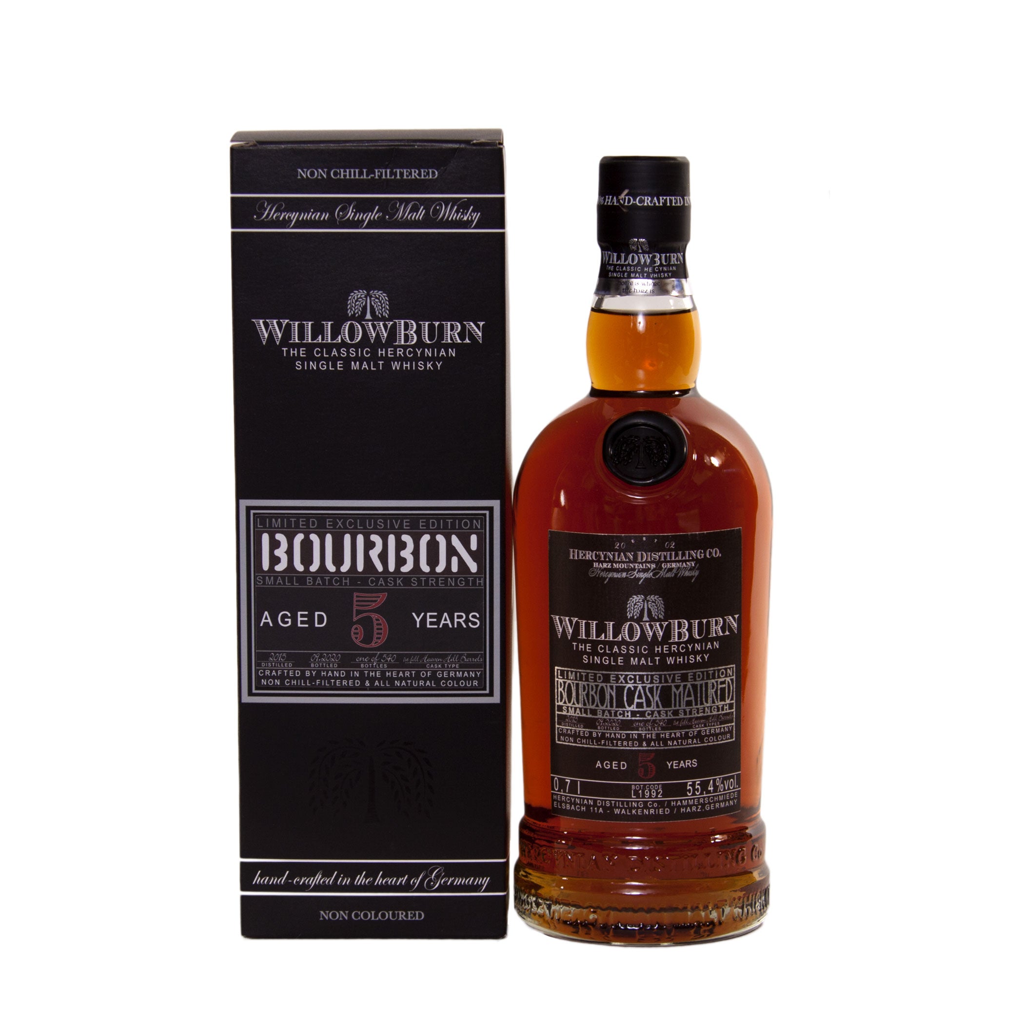 Willowburn 2015/2020 - 5 Jahre - Bourbon Cask - Limited Exclusive Edition