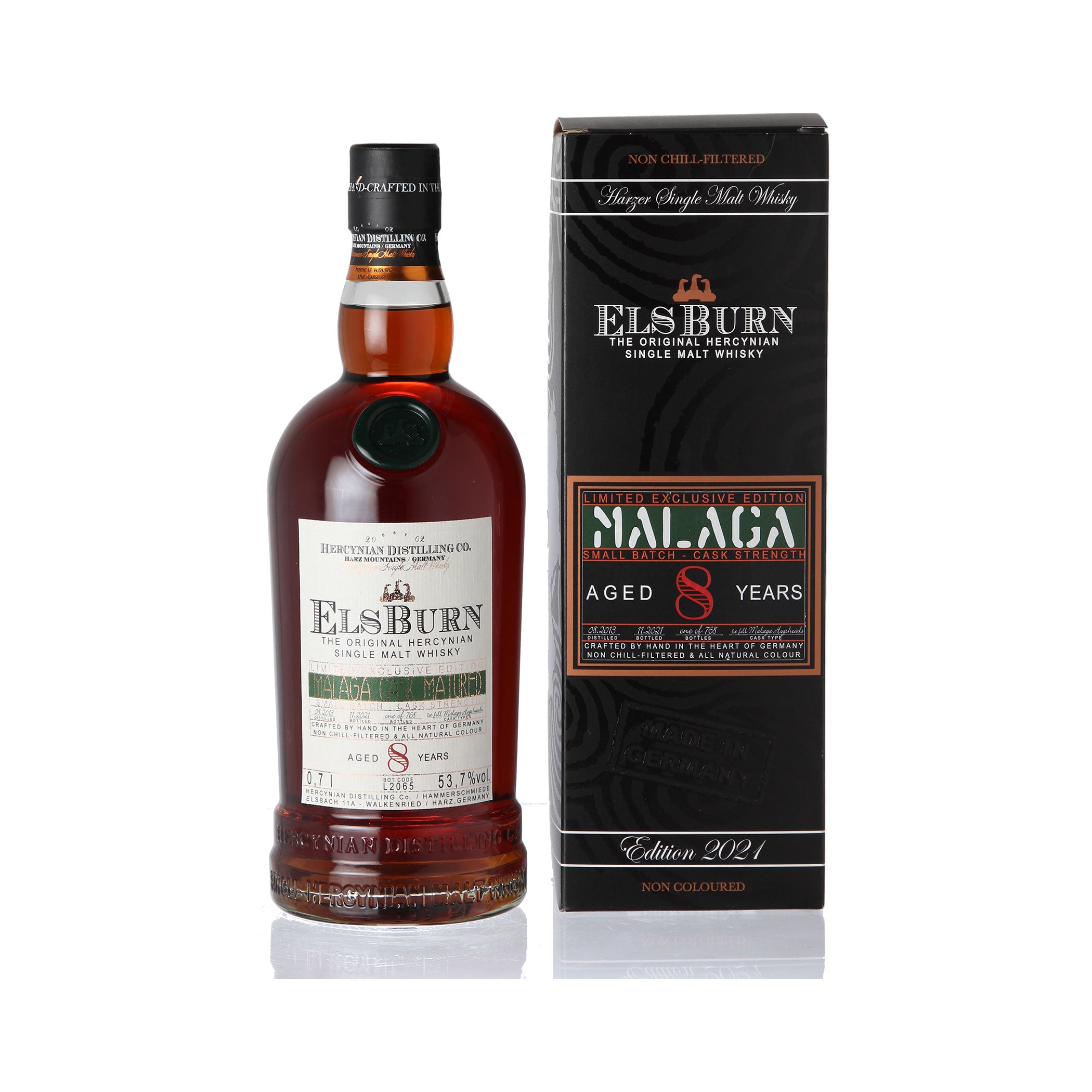Elsburn 2013/2021 - 8 Jahre - Malaga Cask - Cask Strength