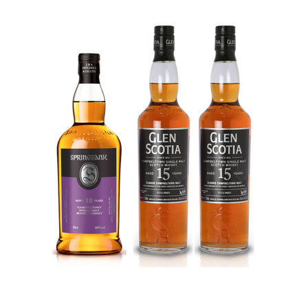Springbank 18 - Glen Scotia 15 - Campbeltown Set
