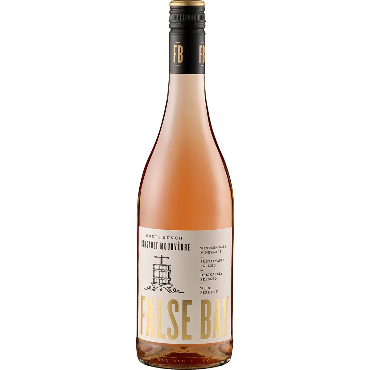 2022 False Bay Whole Bunch Cinsault-Mourvèdre Rosé False Bay Stellenbosch/South Africa 0.75 l