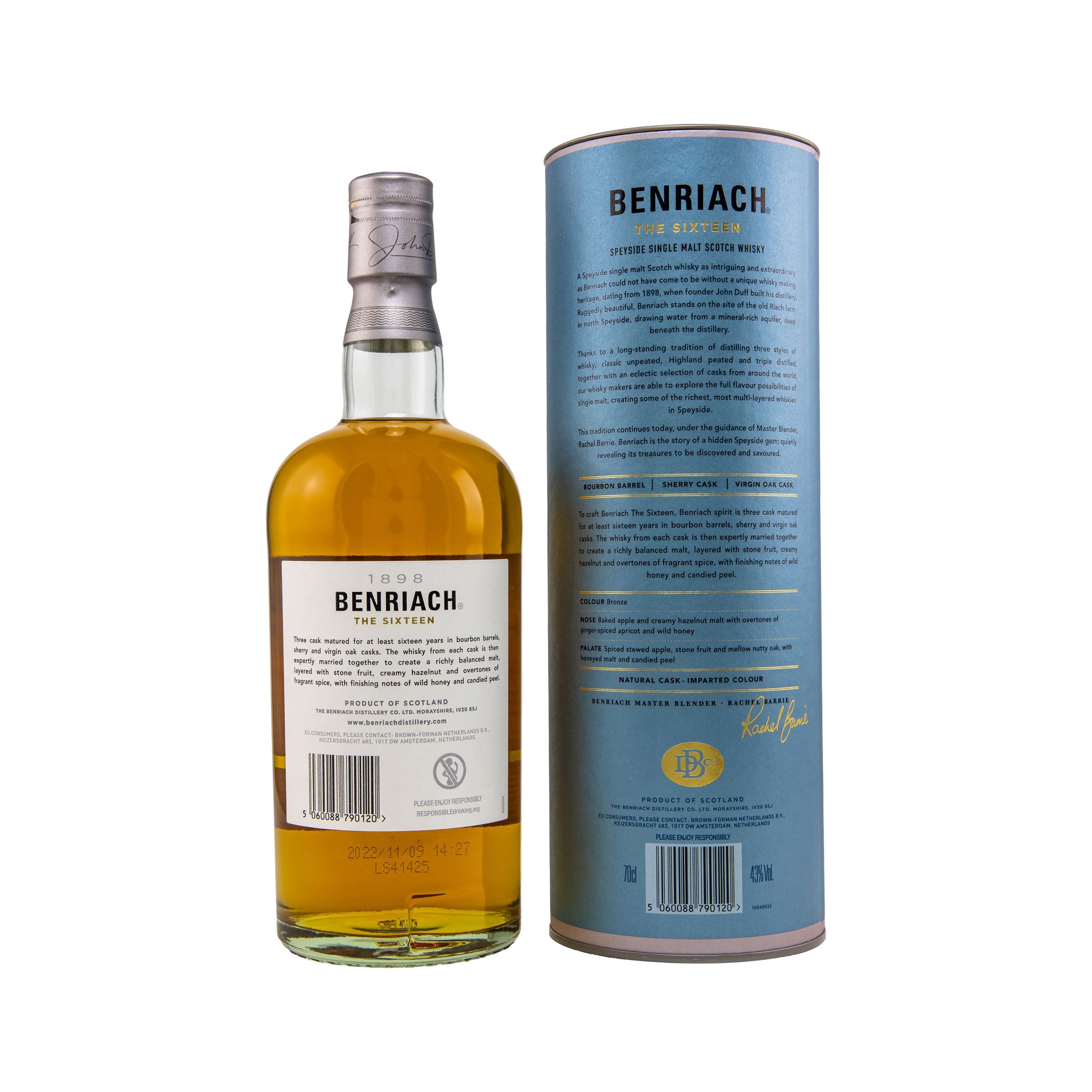 Benriach 16 Jahre - the Sixteen - neue Ausstattung 2022