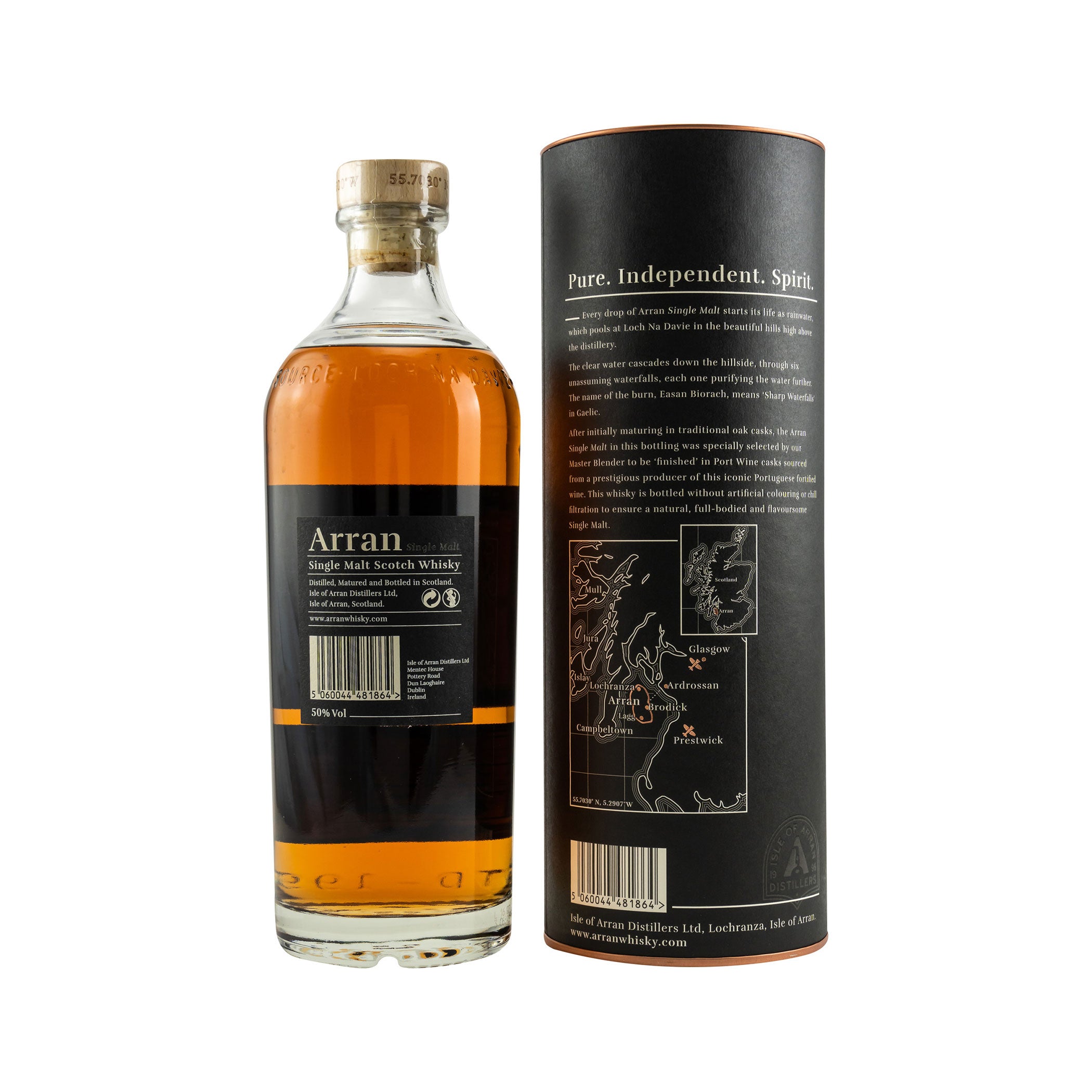 Arran Port Cask Finish - Single Malt Scotch Whisky - Islands