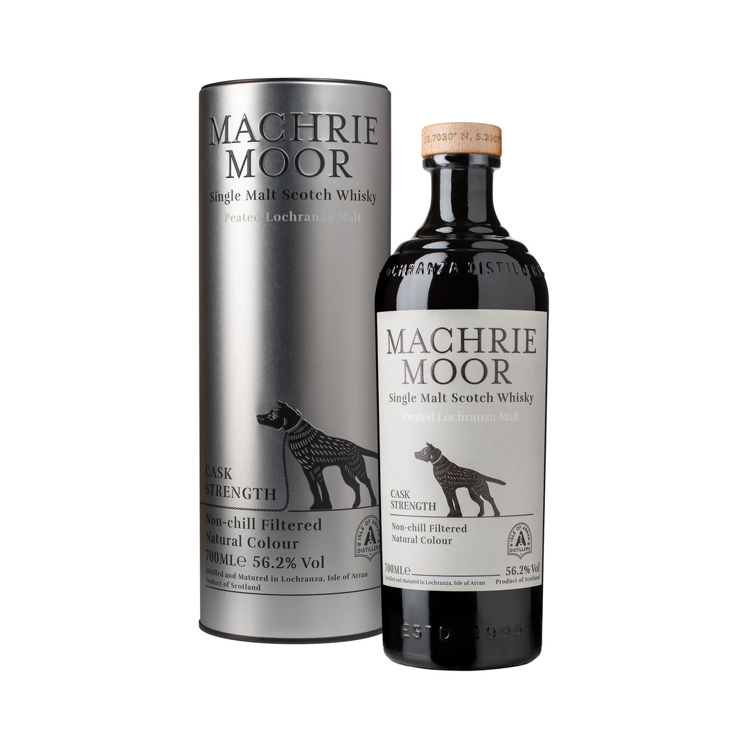 MACHRIE MOOR CASK STRENGTH - Peated Lochranza Malt