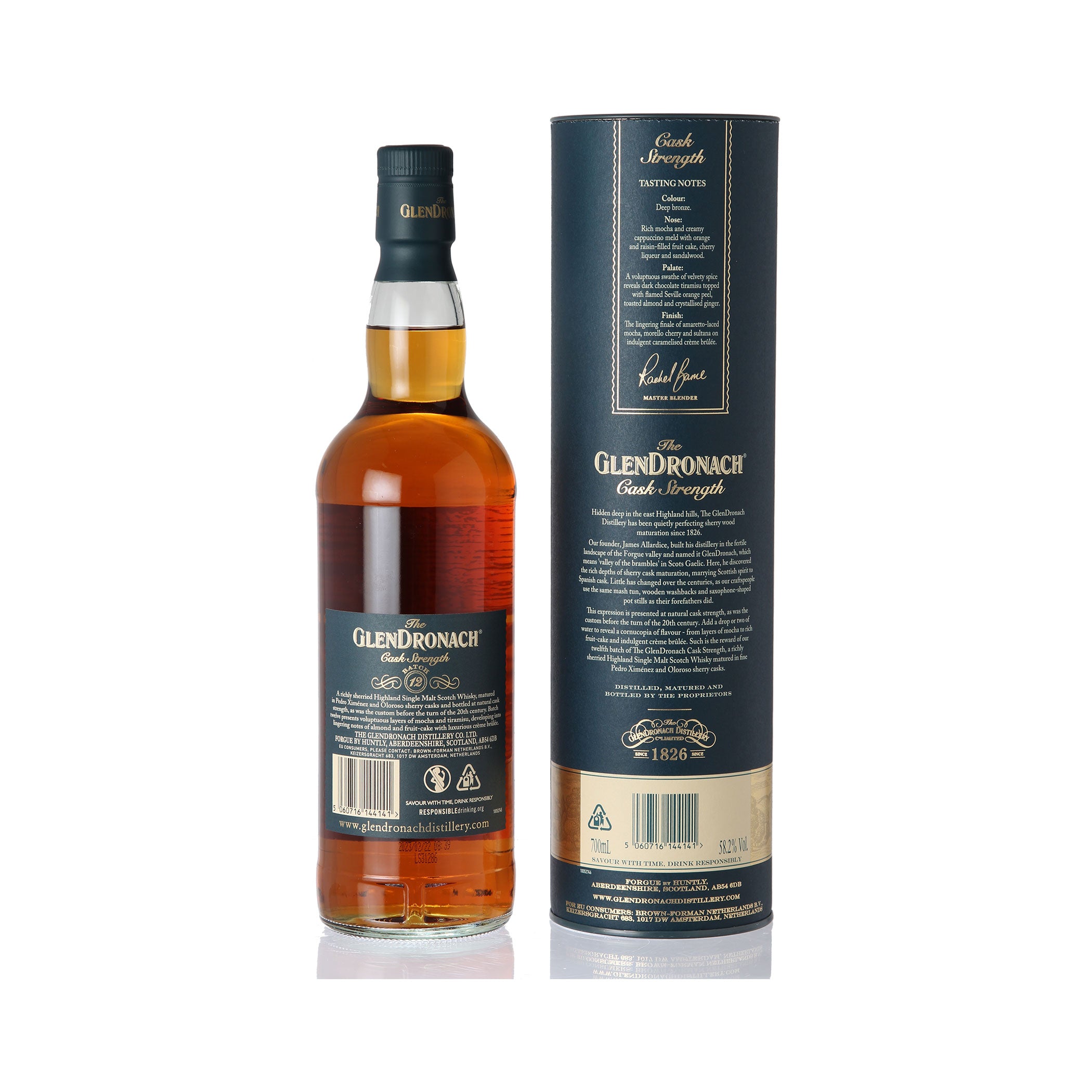 Glendronach Cask Strength Batch #12, Highland Single Malt Scotch Whisky