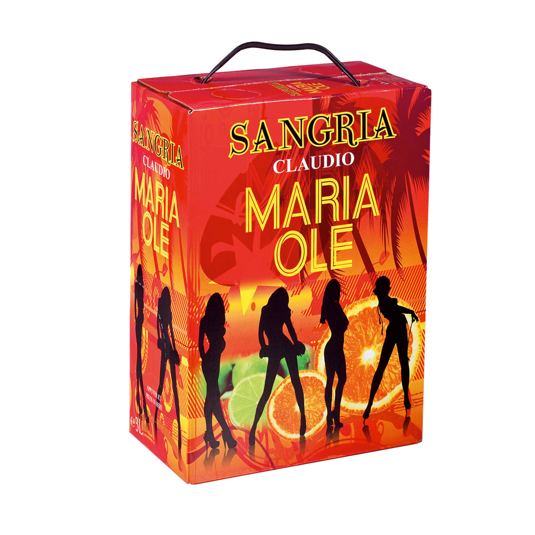 Sangria Maria Ole 3L Bag-in-Box - fruity sweet red wine drink