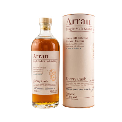 Arran Sherry Cask The Bodega  55,8% vol.