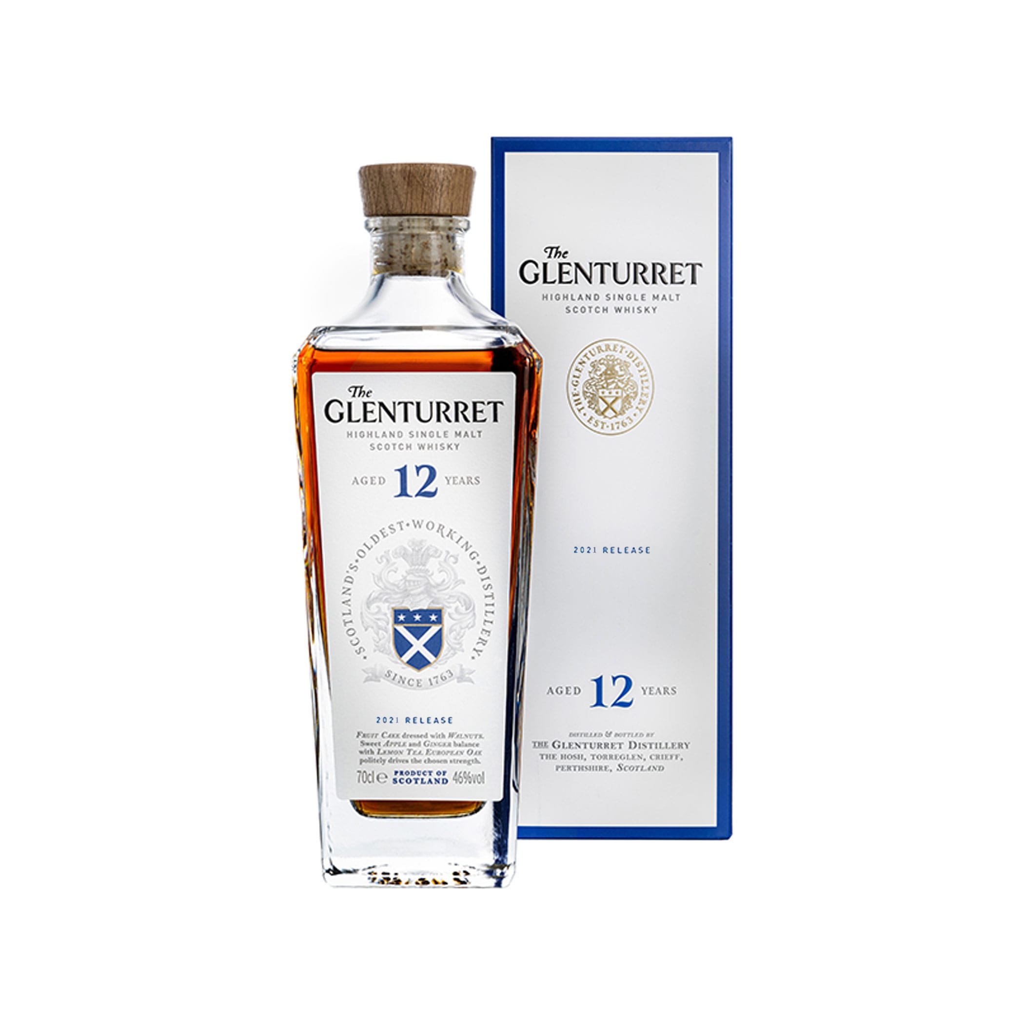 Glenturret 12 Jahre Release 2021 0,7L 46% vol. 2021 Release