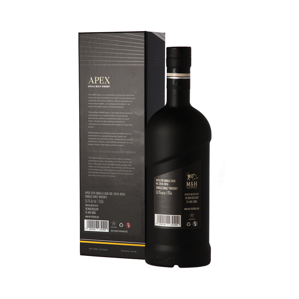 M&H Apex Black - STR Single Cask - Single Malt Whisky - Whisky from Israel