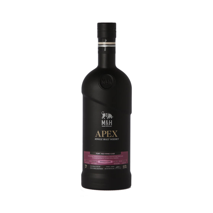 M&amp;H Apex Peated - Fortified Red Wine 2018/2021 - Single Malt Whisky - Whisky aus Israel