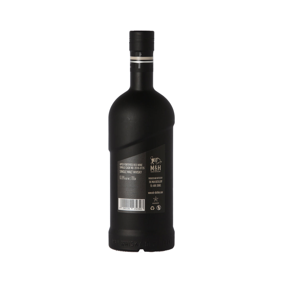 M&H Apex Peated - Fortified Red Wine 2018/2021 - Single Malt Whisky - Whisky aus Israel
