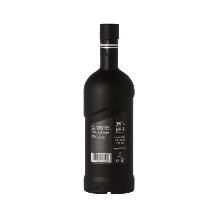 M&amp;H Apex Peated - Fortified Red Wine 2018/2021 - Single Malt Whisky - Whisky aus Israel