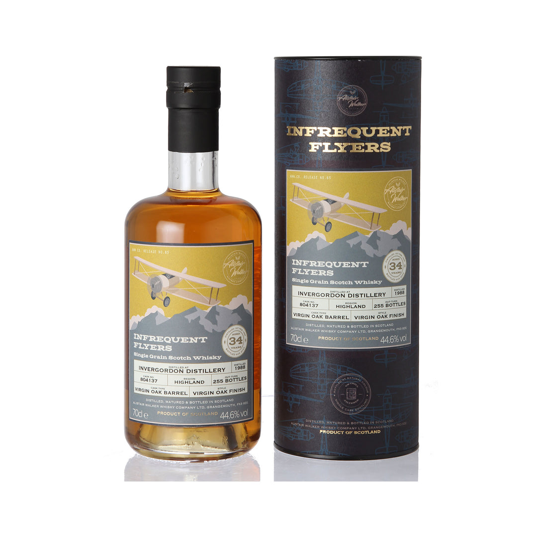 Invergordon 34 Jahre 1988/2022 - Virgin Oak - Alistair Walker - Infrequent Flyers