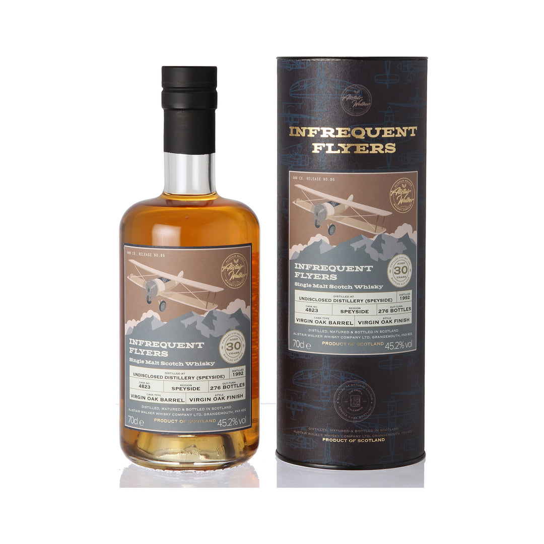Undisclosed Speyside 30 Jahre 1992/2022 - Virgin Oak - Alistair Walker - Infrequent Flyers