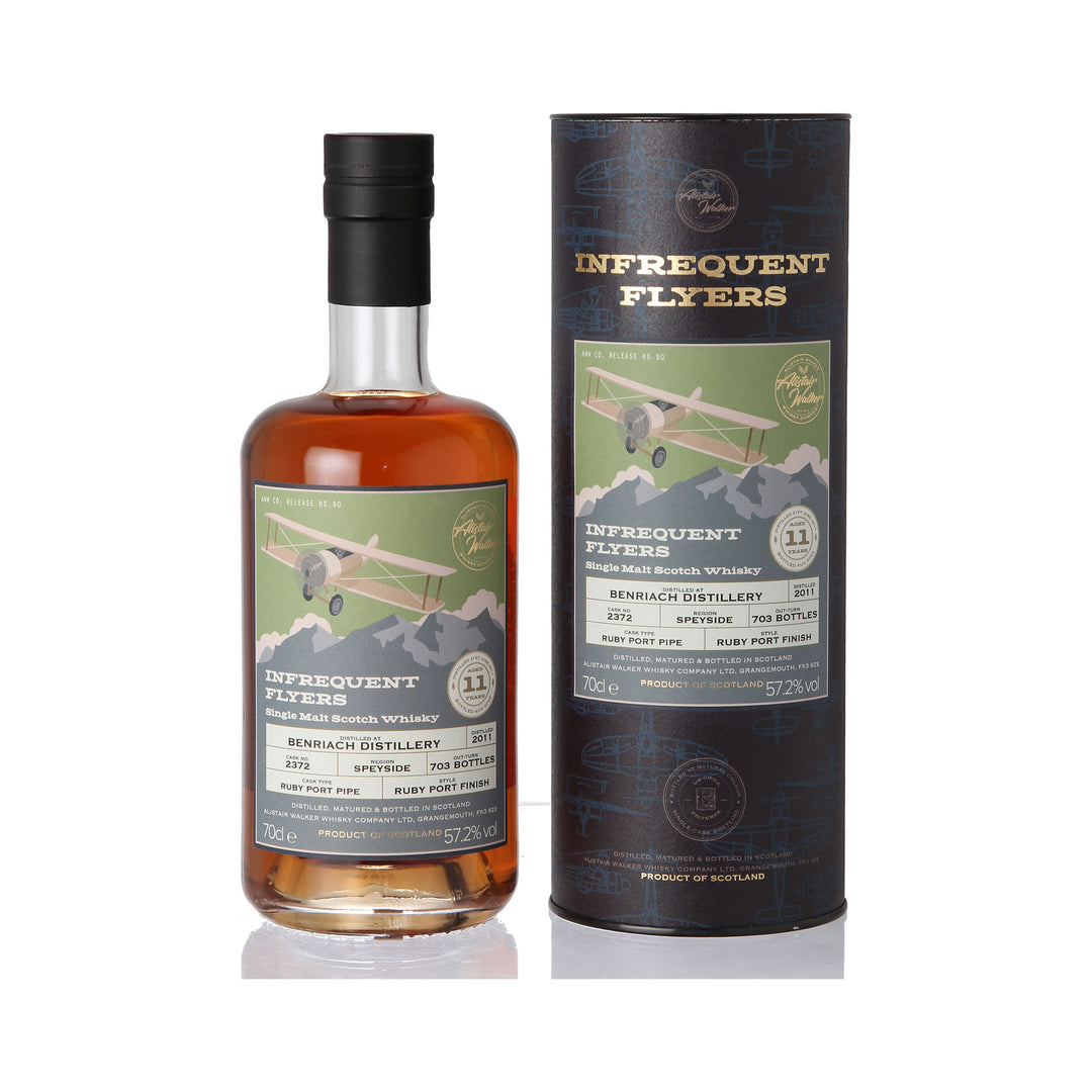 Benriach 11 Year Old 2011/2022 - Ruby Port Cask -Alistair Walker - Infrequent Flyers