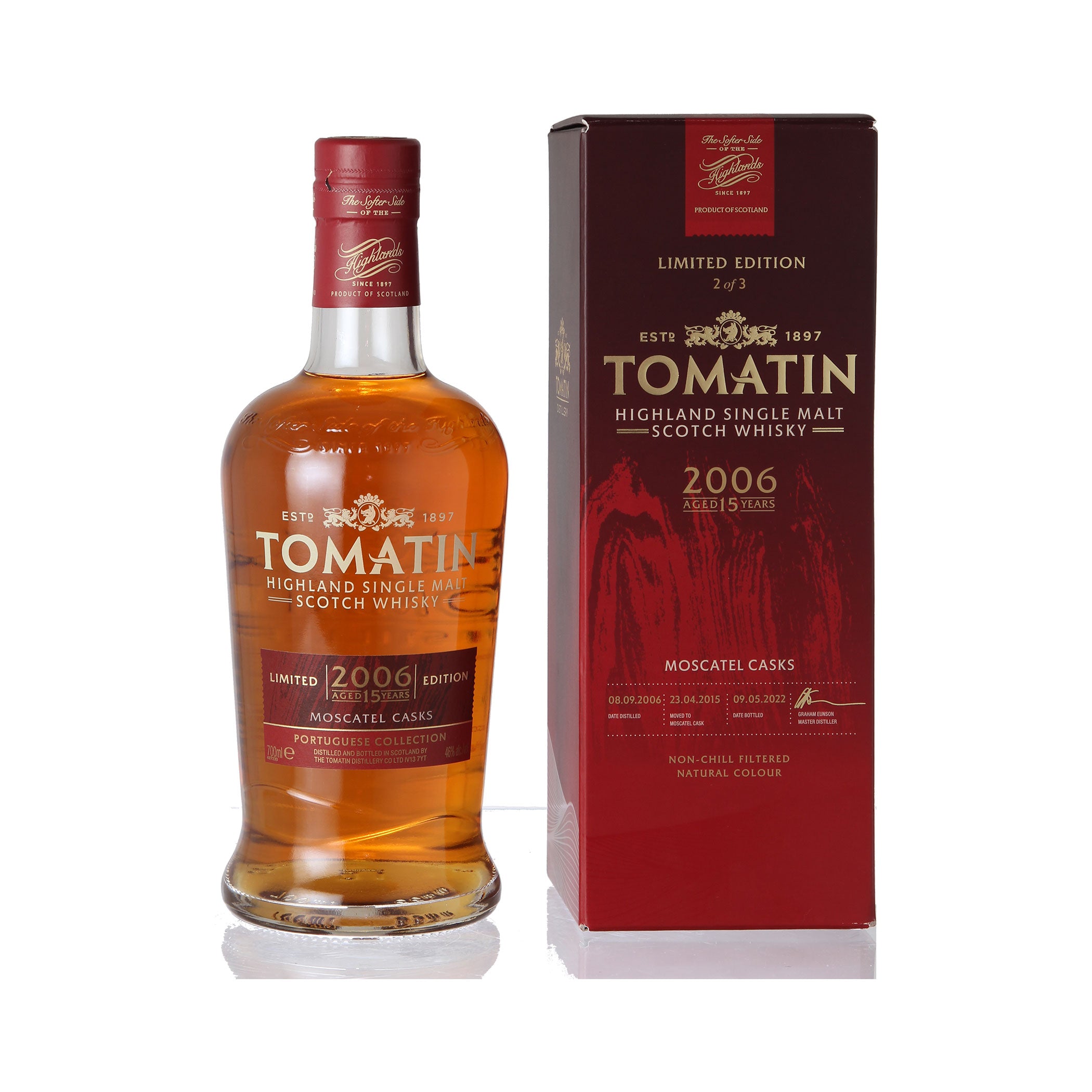 Tomatin 15 Jahre 2006/2022 - Moscatel Cask - Portuguese Collection