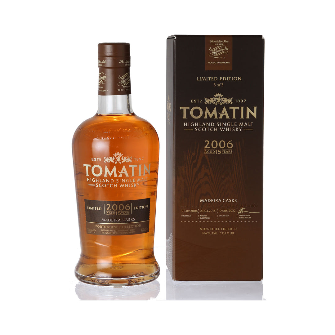 Tomatin 15 Years 2006/2022 - MADEIRA CASKS - Portuguese Collection