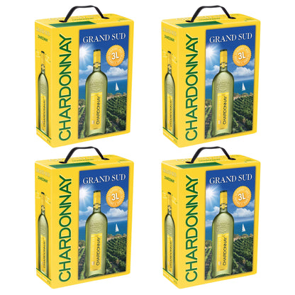 Bag-in-Box - Chardonnay aus Frankreich - Weißwein - Grand Sud 3 L.