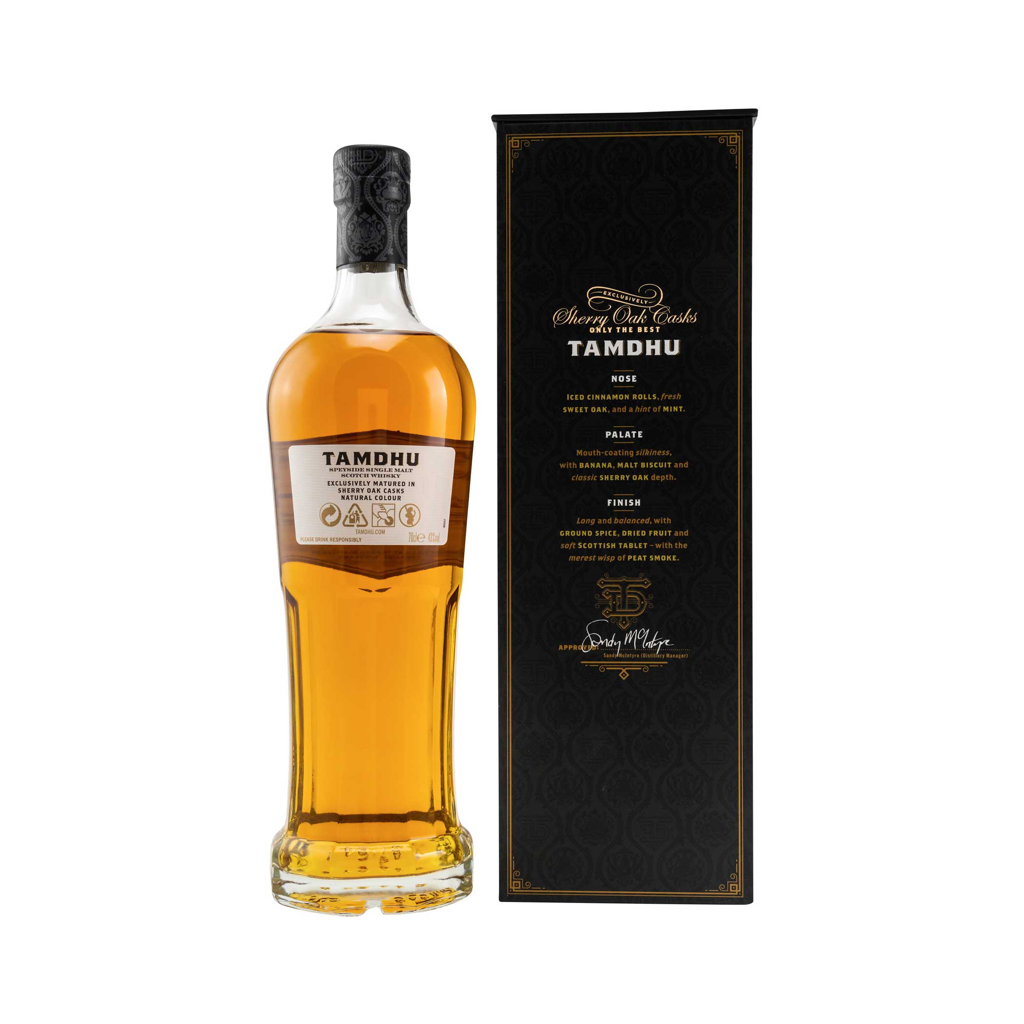Tamdhu Sherry Cask 12 Jahre 43%