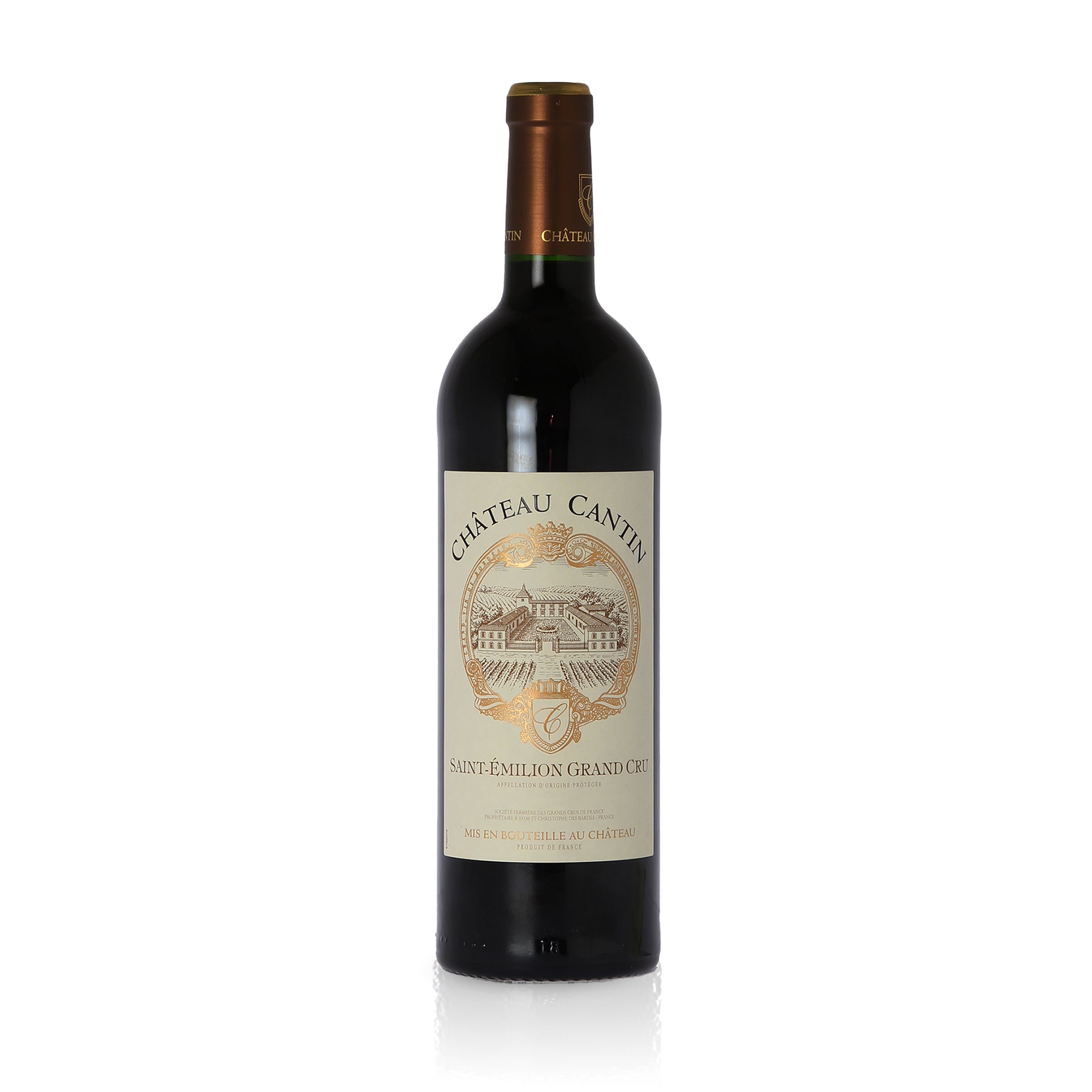 Château Cantin 2016 Saint-Emilion Grand Cru AOP Bordeaux | Rotwein 0,75L 14.5% vol.