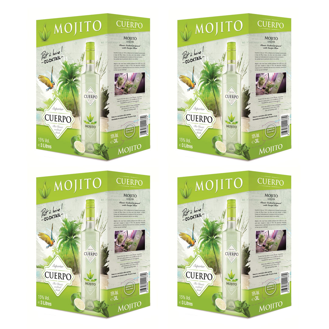 Bag-in-Box - Mojito - CUERPO / Mojito Mischgetränke & Cocktails 3 L.